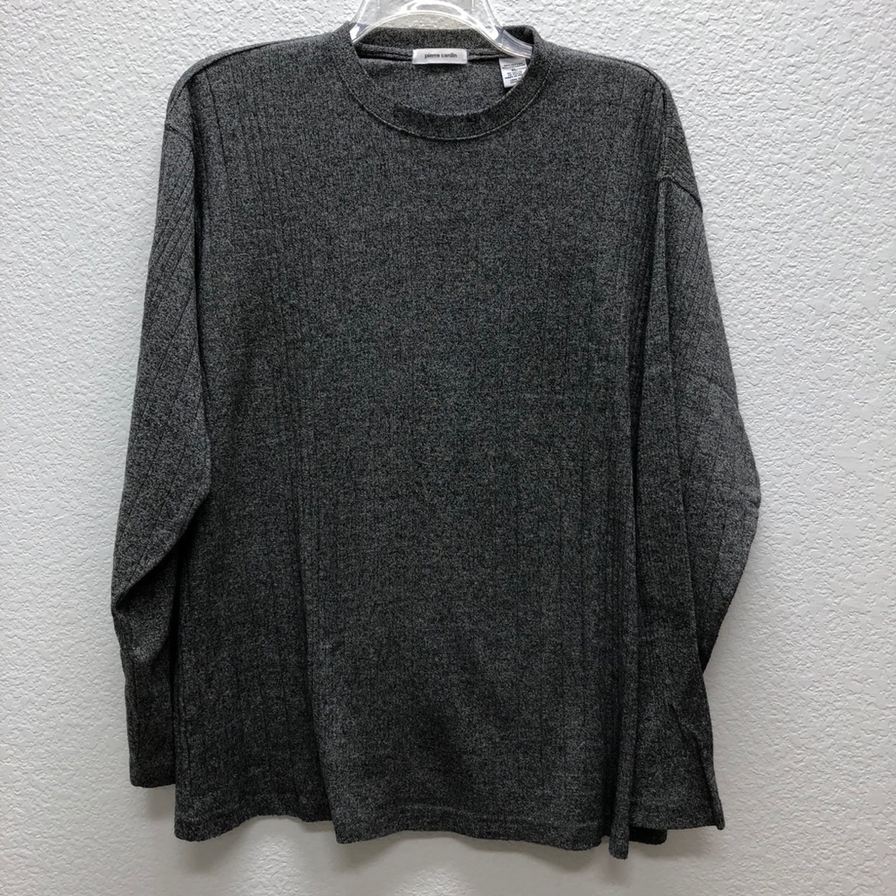 Pierre Cardin XL Sweater Shirt Crew Neck Knit Mens